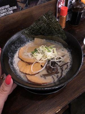 Fake meat ramen  at Mr. Ramen San in Melbourne