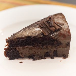 Chocolate Almond Mousse Cake (Vegan) at La Pasta in Siem Reap