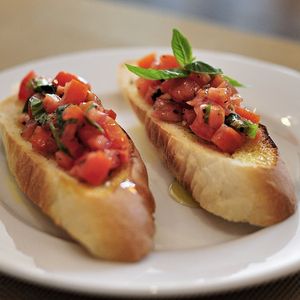 Tomato Bruschetta at La Pasta in Siem Reap