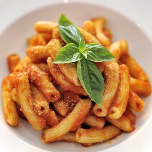 Vegan Penne Arrabiata at La Pasta in Siem Reap