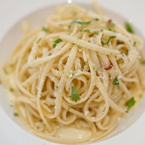 Linguine w/ Parmesan & Ginger (Vegetarian) at La Pasta in Siem Reap