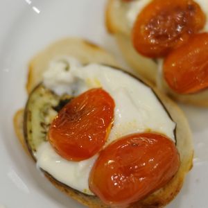 Burrata Bruschetta  (Vegetarian) at La Pasta in Siem Reap
