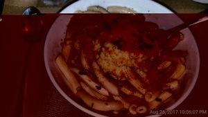 Vegan Alfredo at La Pasta in Siem Reap