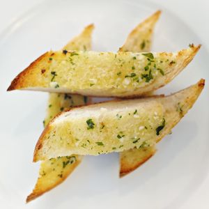 Garlic Bread at La Pasta in Siem Reap
