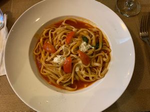 Napoli pasta ?  at La Pasta in Siem Reap