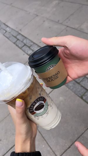   at Espresso House - Vesterbrogade in Copenhagen