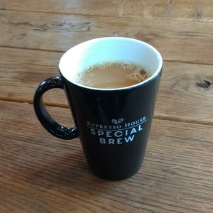 Coffee With Soy Milk  at Espresso House - Vesterbrogade in Copenhagen