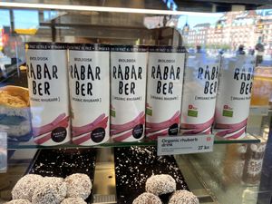 Juice $4.28. at Espresso House - Vesterbrogade in Copenhagen