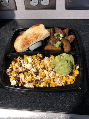 Got the southwest tofu scramble with no cheese. Very good, and not too expensive! at DEN - Modern Market - TC in Denver