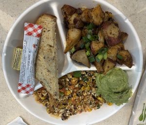 Tofu scramble without cheese  at DEN - Modern Market - TC in Denver