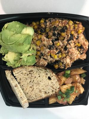 Tofu scramble without cheese  at DEN - Modern Market - TC in Denver