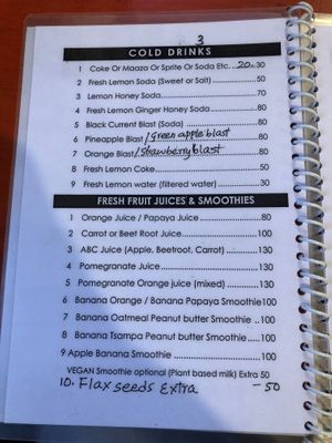 November 2019 at Tibetan Om Cafe in Bodhgaya