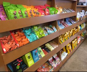 counter  at Beanstalk Natural in North London