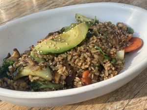 Teriyaki quinoa bowl  at True Food Kitchen in Pasadena