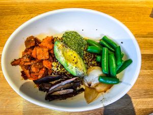   at True Food Kitchen in Pasadena