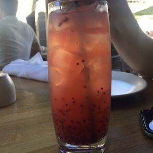 Cherry Chia Limeade at True Food Kitchen in Pasadena
