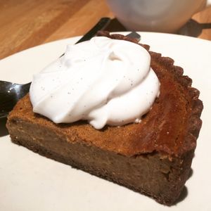 Squash pie at True Food Kitchen in Pasadena