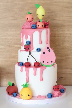 Birthday cake at Tiny Sarah's Cakes in Wokingham