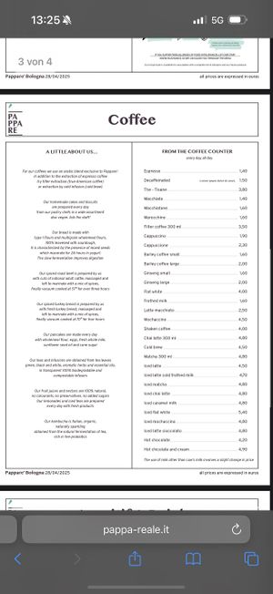   at Pappare' in Bologna