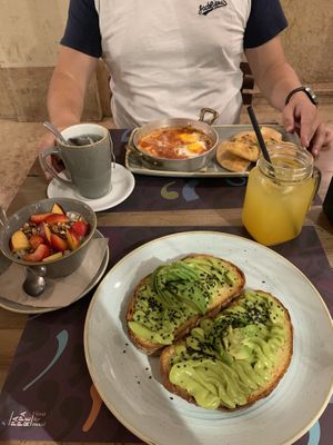Shakshuka  at Pappare' in Bologna