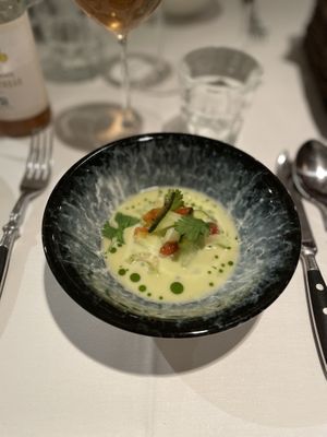 Cucumber sallad  at Vaxthuset in Stockholm