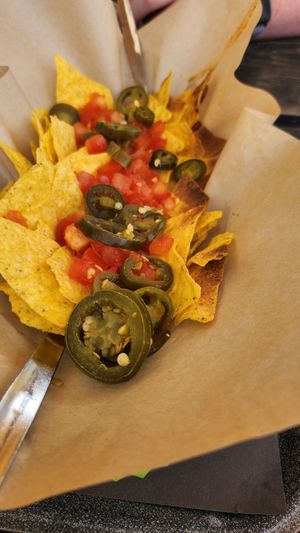 Tortillachips ohne Käse, ohne Guacamole at Burro Burro in Konstanz
