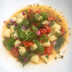 Spring Gnocchi  at Cafe Sydney in Sydney