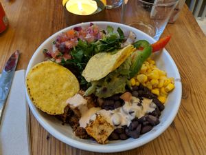 MexiCali bowl at California Kitchen - Norrebrogade in Copenhagen