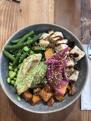 Teriyaki Bowl at California Kitchen - Norrebrogade in Copenhagen