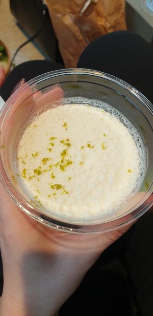 Lime Pannacotta at Season Square in Paris