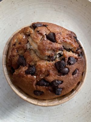 Vegan muffin  at Season Square in Paris