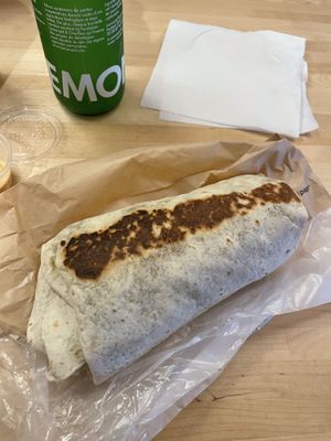 Wrap kebab  at Season Square in Paris