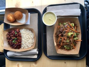 Lunch at season square  at Season Square in Paris