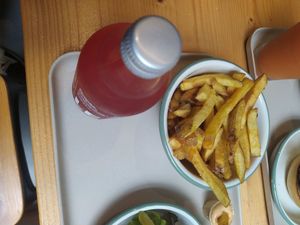 Fries side at Season Square in Paris