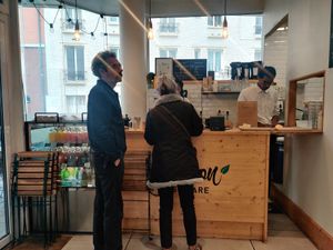 Counter at Season Square in Paris