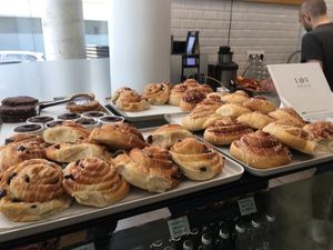 Chocolat and cinnamom rolls  at Season Square in Paris