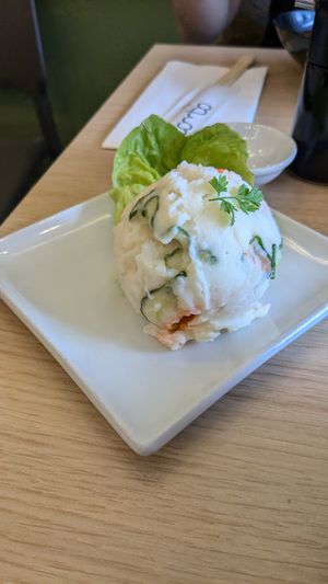 Potato salad at Tombo in South West London