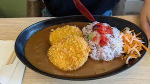 Korokke curry at Tombo in South West London