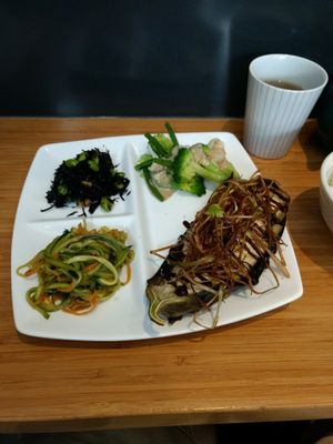 vegan bento at Tombo in South West London