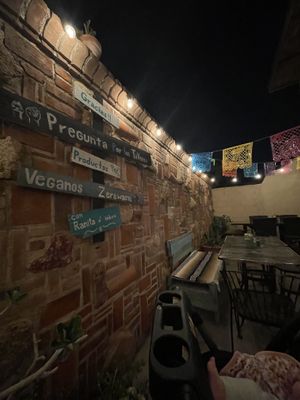   at La Rana Vegana in Cabo San Lucas