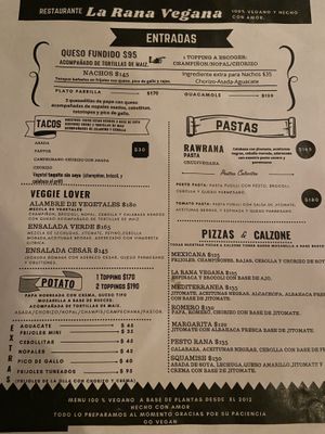   at La Rana Vegana in Cabo San Lucas