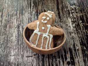 Free cookies at the end at La Rana Vegana in Cabo San Lucas