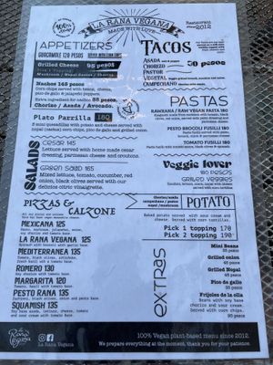   at La Rana Vegana in Cabo San Lucas