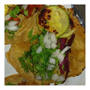 Taco de Vegetal at La Rana Vegana in Cabo San Lucas