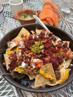 Nachos   at La Rana Vegana in Cabo San Lucas