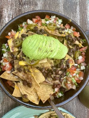 Nachos  at La Rana Vegana in Cabo San Lucas