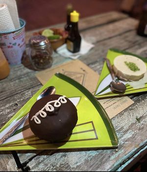 Dessert at La Rana Vegana in Cabo San Lucas