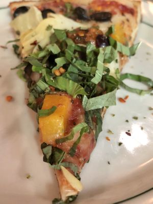 Vegan heaven with extra veggies yes  at Ghiringhelli's Pizzeria in Fairfax