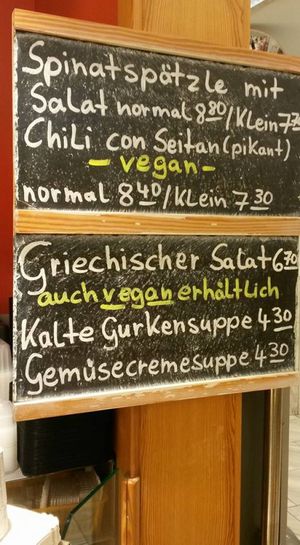 Tagesangebot at Die Vollwertkuche in Heidelberg