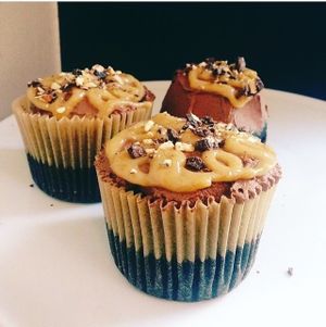 Vegan muffins at Oons Creative - 온스 in Seoul